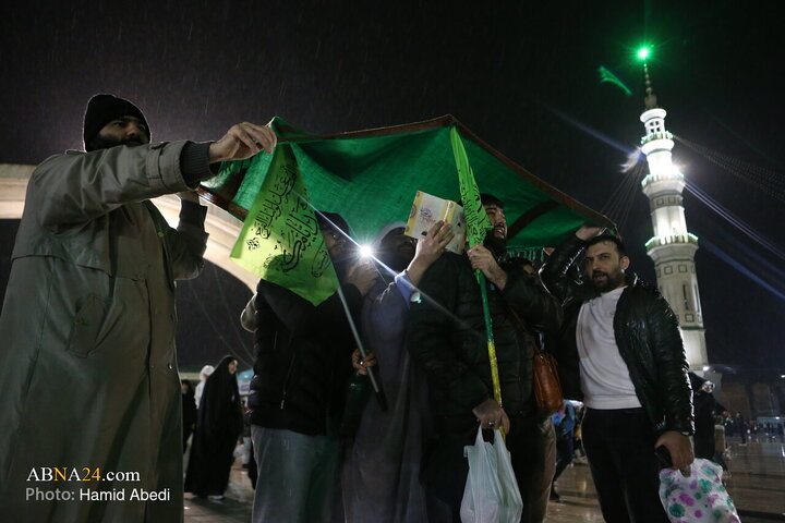 Photos (2): Mid‑Sha’ban Night at Jamkaran Mosque