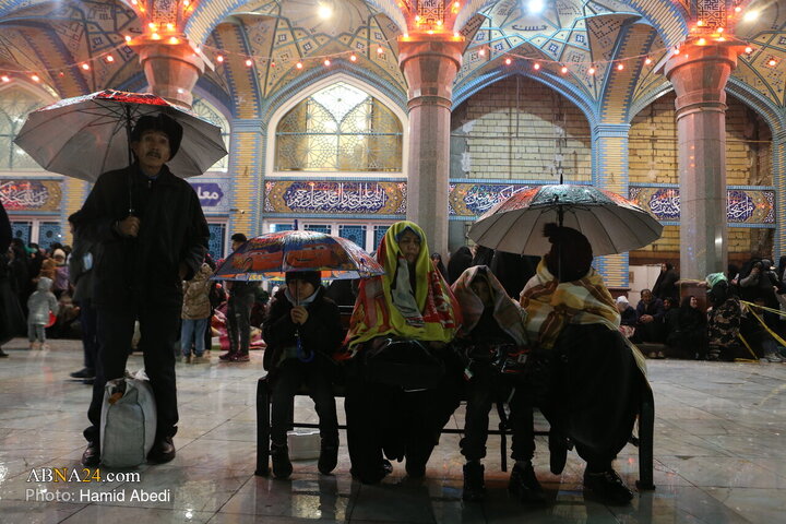 Photos (2): Mid‑Sha’ban Night at Jamkaran Mosque