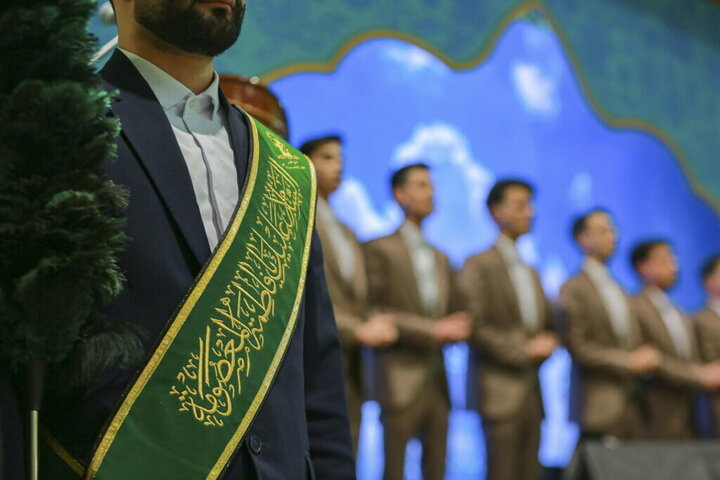 Photos: Qur’an Recitation Session Held by Servants of Hazrat Masoumeh Holy Shrine at Jamkaran Mosque