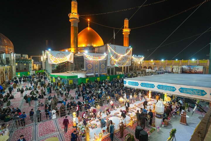 گزارش تصویری | حضور میلیونی زائران در حرم امامین عسکریین(ع) به مناسبت میلاد امام زمان(عج)