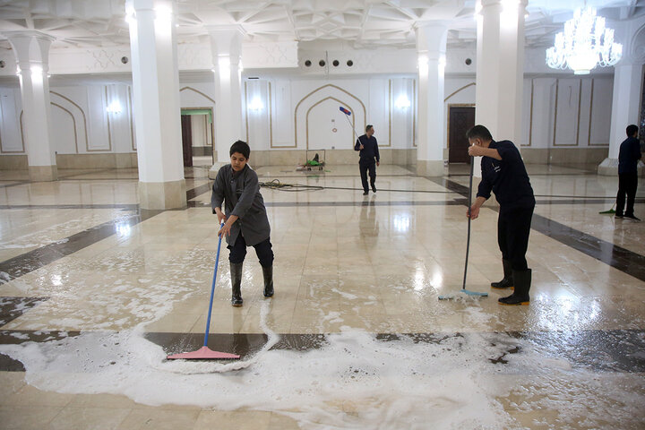 شبستان جدید حرم مطهر بانوی کرامت آماده خدمت‌رسانی به زائران شد