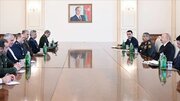 ИИР Мүдафиә Назиринин Илһан Әлиевлә ҝөрүшү / Әлијев: Ирана гаршы һеч бир тәһдидә јол верилмәјәҹәк