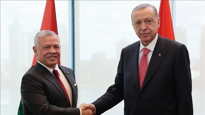پادشاه اردن، به دعوت رجب طیب اردوغان، به ترکیه سفر می‌کند