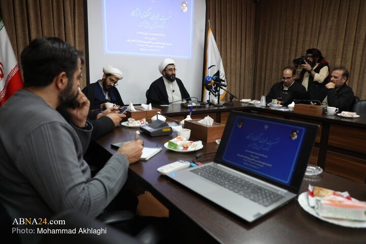 نشست خبری سخنگوی قرارگاه جنگ ترکیبی بلاغ مبین