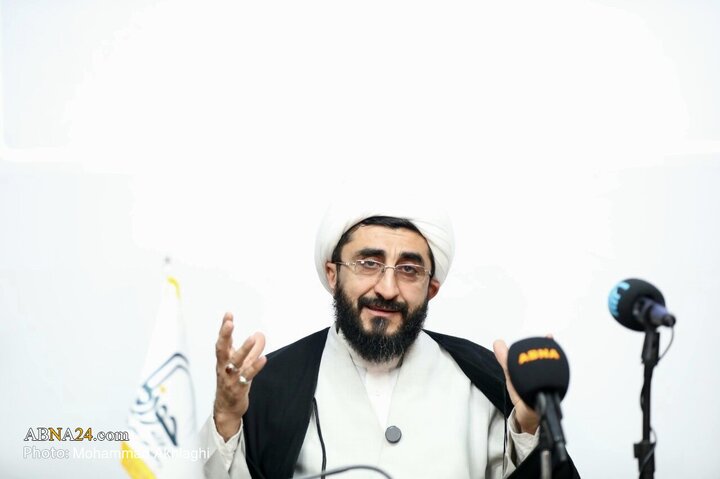 نشست خبری سخنگوی قرارگاه جنگ ترکیبی بلاغ مبین