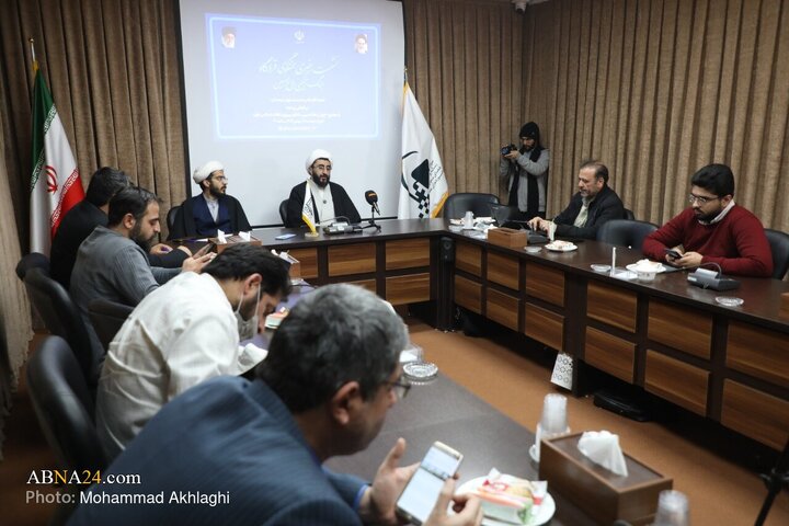 نشست خبری سخنگوی قرارگاه جنگ ترکیبی بلاغ مبین
