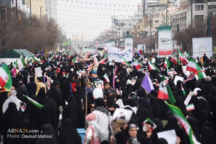 راهپیمایی یوم‌الله ۲۲ بهمن ۱۴۰۴ - مشهد