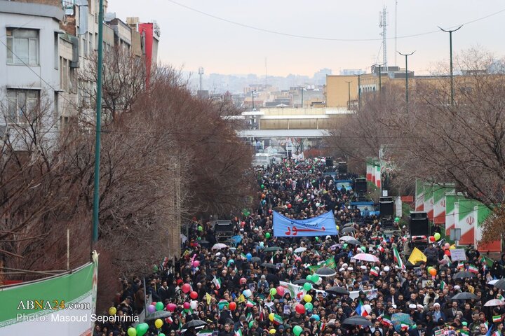 راهپیمایی یوم‌الله ۲۲ بهمن ۱۴۰۴ - تبریز