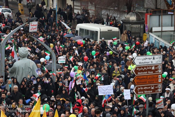 راهپیمایی یوم‌الله ۲۲ بهمن ۱۴۰۴ - تبریز