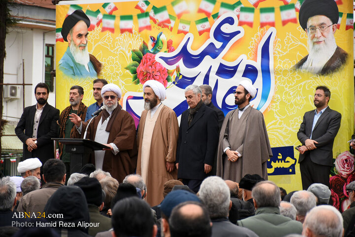 راهپیمایی یوم الله 22 بهمن در رودسر