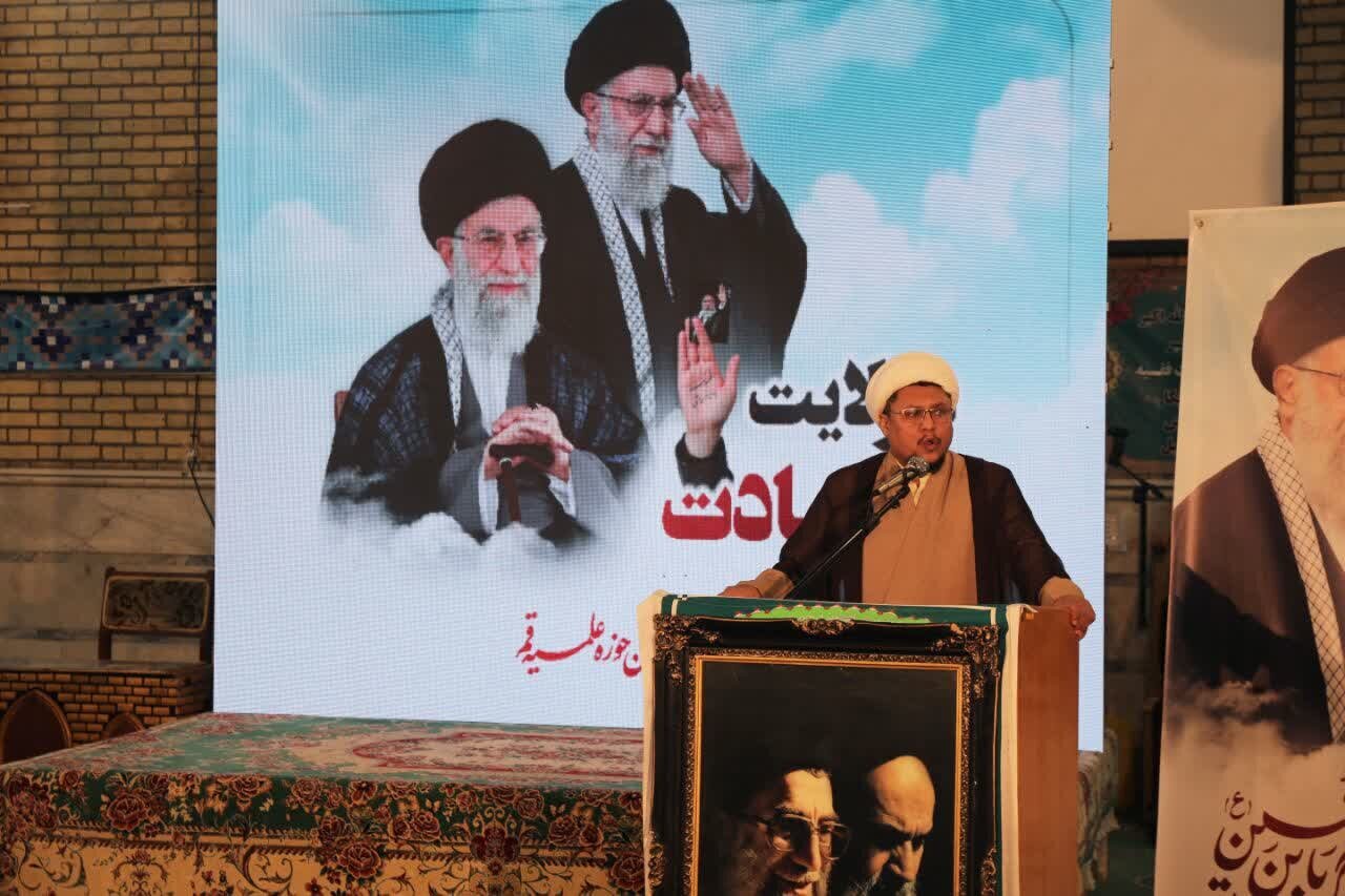 Urdu Speaking Seminary Students in Qom Hold Gathering to Renewal of Pledge to Islamic Revolution and Supreme Leader