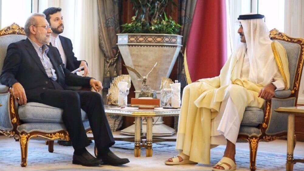 Iranski šef sigurnosti Larijani sastao se s katarskim emirom usred nuklearnih pregovora sa SAD-om