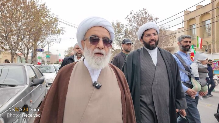 حضور علما و اساتید حوزه در راهپیمایی ۲۲ بهمن