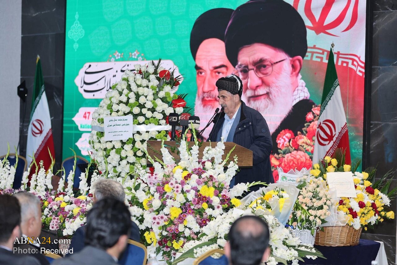 سلیمانیه میزبان آیین جشن سالگرد انقلاب اسلامی/ بازخوانی نقش انقلاب در حمایت ایران از ملت کُرد + تصاویر