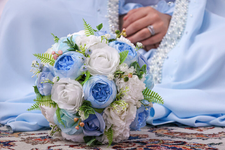 Photos: Mass wedding of 1,500 university couples held at Imam Reza Holy Shrine