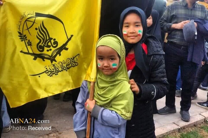Photos: Enthusiastic Participation of Afghan Migrants in 47th Anniversary of Iran’s Islamic Revolution