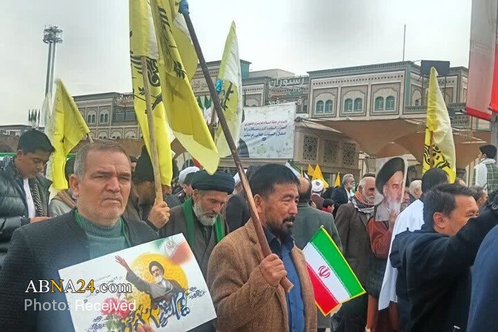 Photos: Enthusiastic Participation of Afghan Migrants in 47th Anniversary of Iran’s Islamic Revolution