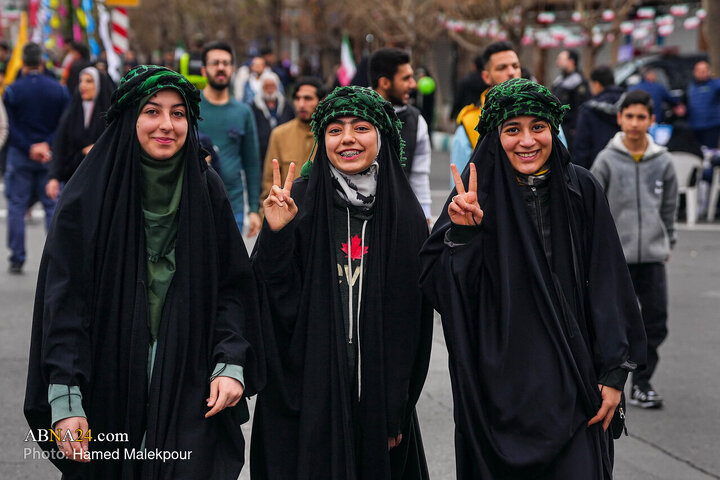 حضور رئیس مجلس شورای اسلامی در راهپیمایی یوم‌الله ۲۲ بهمن