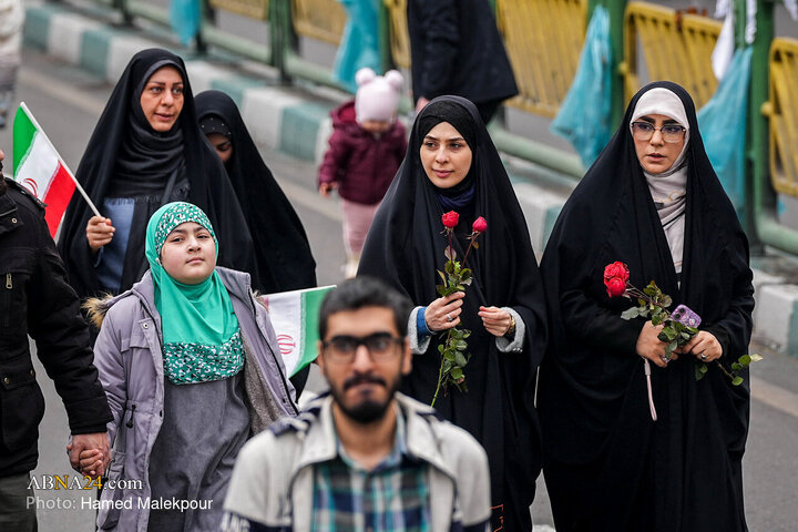 حضور رئیس مجلس شورای اسلامی در راهپیمایی یوم‌الله ۲۲ بهمن