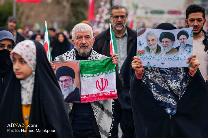 حضور رئیس مجلس شورای اسلامی در راهپیمایی یوم‌الله ۲۲ بهمن