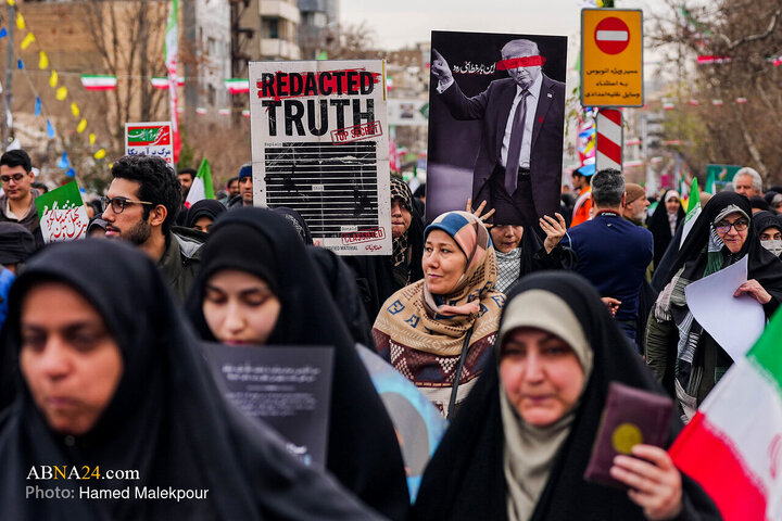 حضور رئیس مجلس شورای اسلامی در راهپیمایی یوم‌الله ۲۲ بهمن