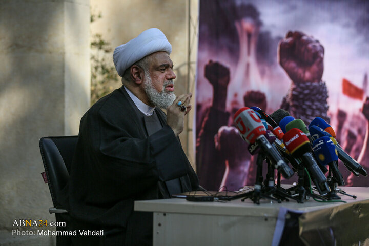 نشست خبری گرامیداشت سالروز انقلاب بحرین در موزه لانه جاسوسی آمریکا