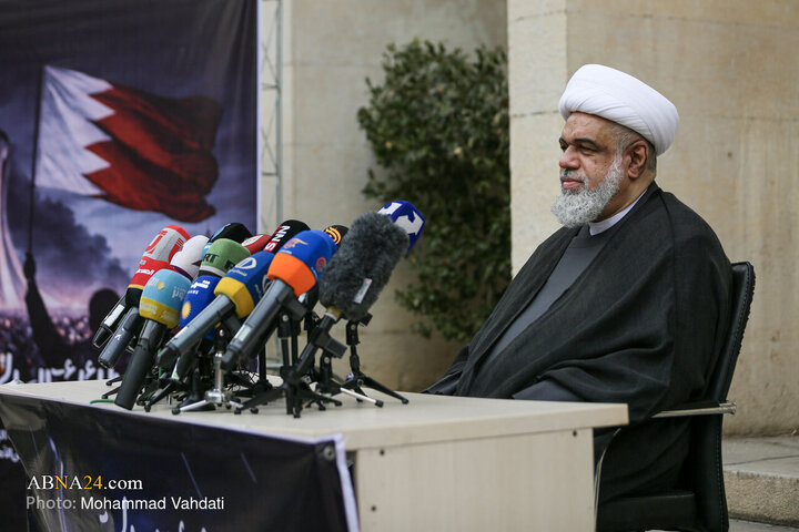 نشست خبری گرامیداشت سالروز انقلاب بحرین در موزه لانه جاسوسی آمریکا