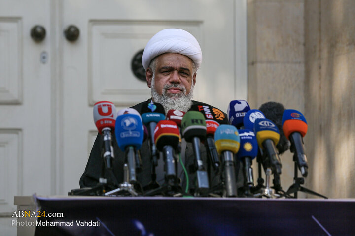 نشست خبری گرامیداشت سالروز انقلاب بحرین در موزه لانه جاسوسی آمریکا