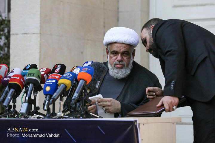 نشست خبری گرامیداشت سالروز انقلاب بحرین در موزه لانه جاسوسی آمریکا
