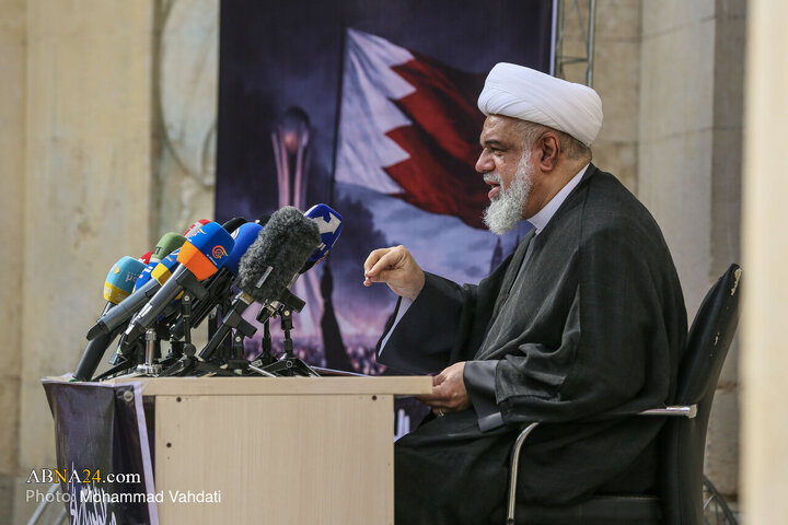 نشست خبری گرامیداشت سالروز انقلاب بحرین در موزه لانه جاسوسی آمریکا