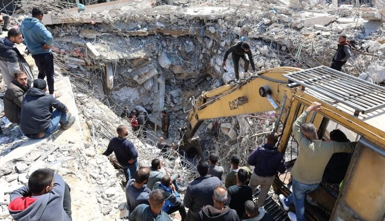 8,000 bodies in Gaza are still under rubble