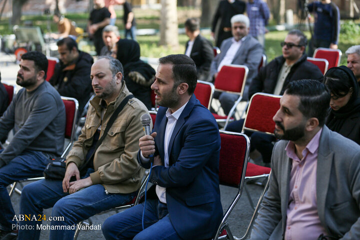 Photos: Press Conference Marking Anniversary of Bahrain Revolution Held at Former U.S. Embassy in Tehran