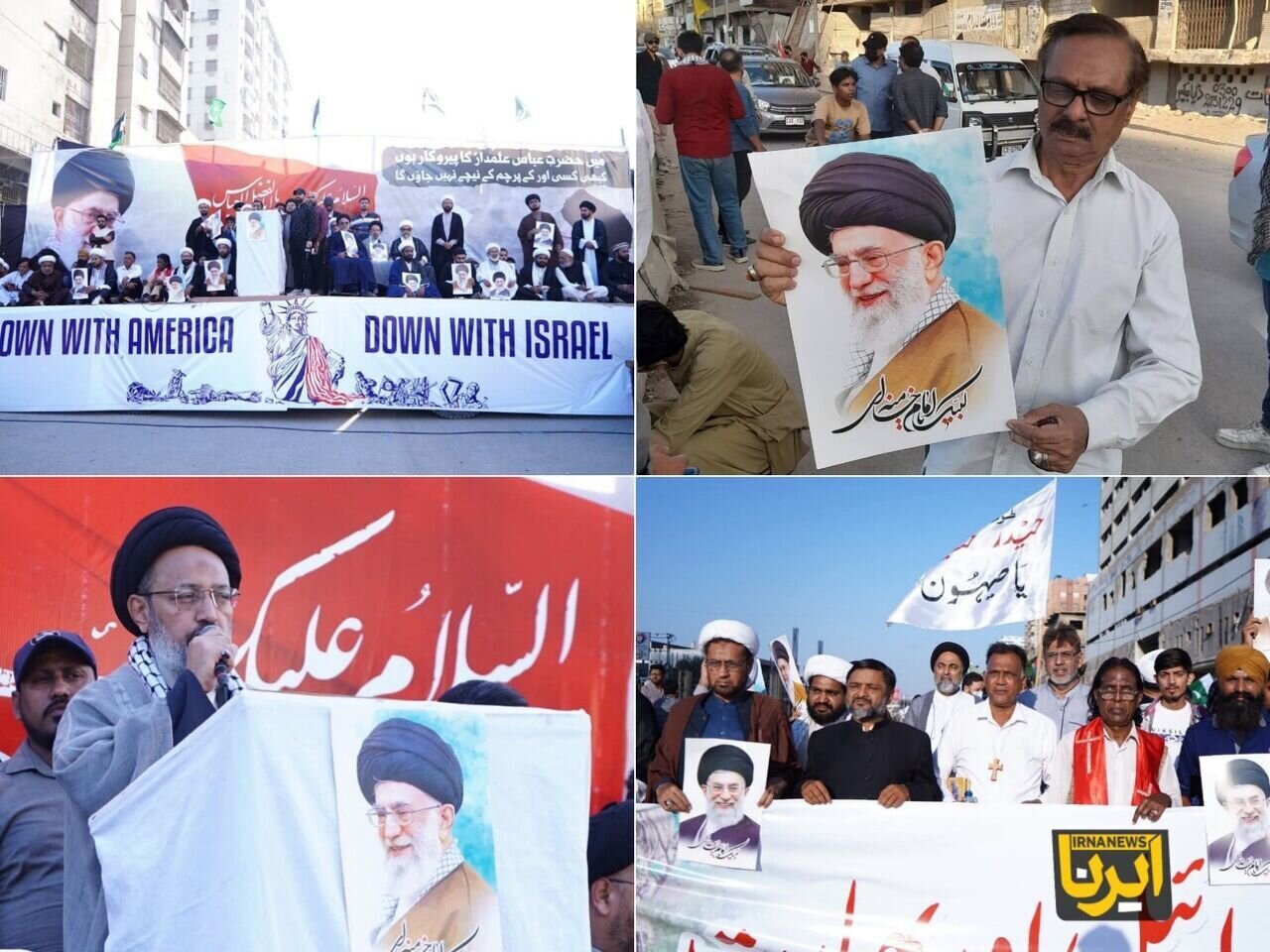 Pakistani demonstration supports Iran’s leader, country