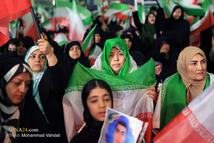 مراسم اربعین شهدای فتنه آمریکایی و صهیونیستی - تهران