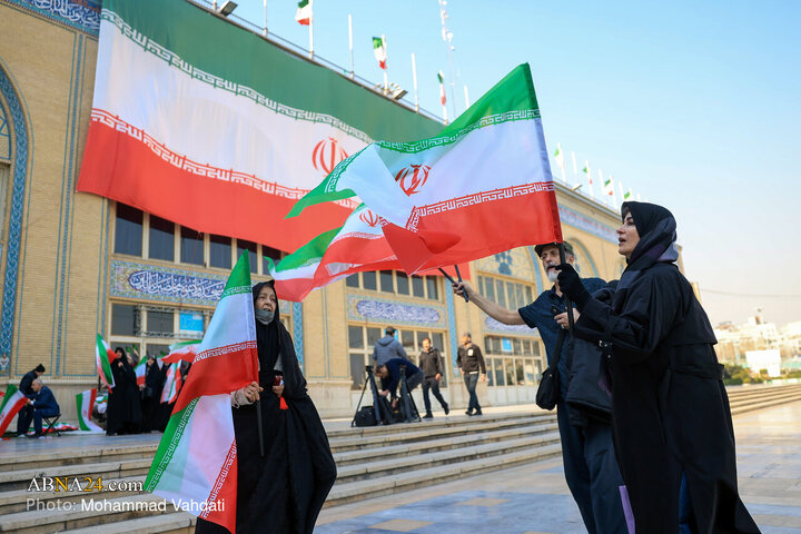 مراسم اربعین شهدای فتنه آمریکایی و صهیونیستی - تهران