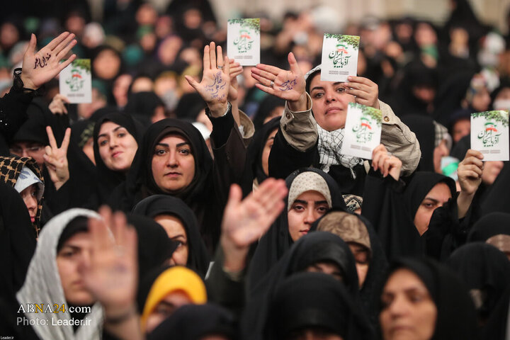 Photos: Meeting with thousands of people on eve of anniversary of uprising of Tabriz's people