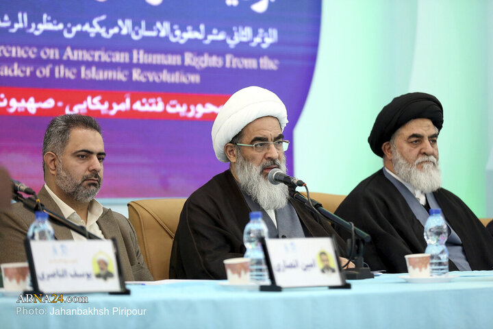 آیت‌الله فاضل لنکرانی: مفهوم «حقوق بشر آمریکایی» باید در متون درسی دانشجویان وارد شود/ ادعای صلح از سوی رؤسای جمهور آمریکا فاقد صداقت است