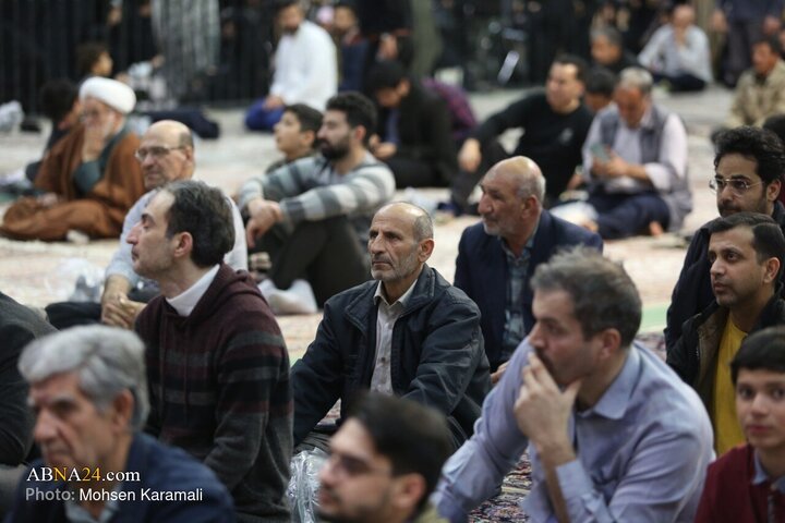 آیین بزرگداشت چهلم شهدای حوادث دی‌ماه در قم