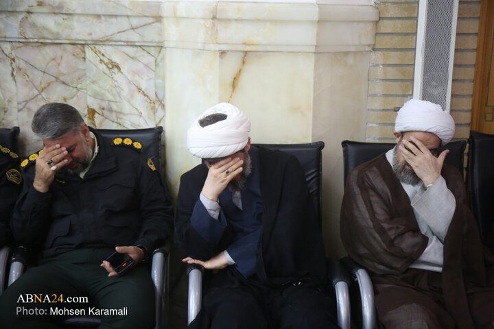 آیین بزرگداشت چهلم شهدای حوادث دی‌ماه در قم