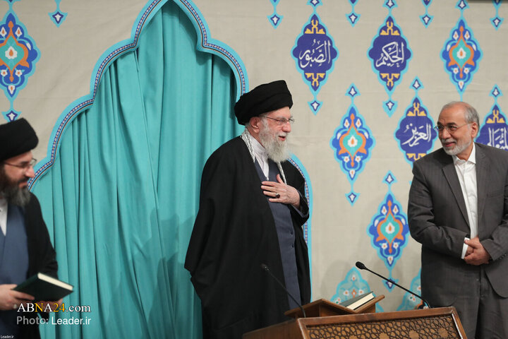 Photos: Quran recitation gathering held in presence of Imam Khamenei