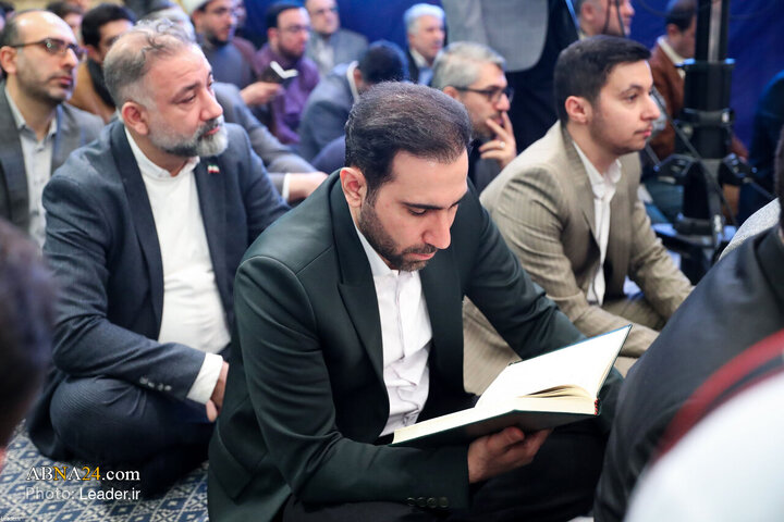 Photos: Quran recitation gathering held in presence of Imam Khamenei
