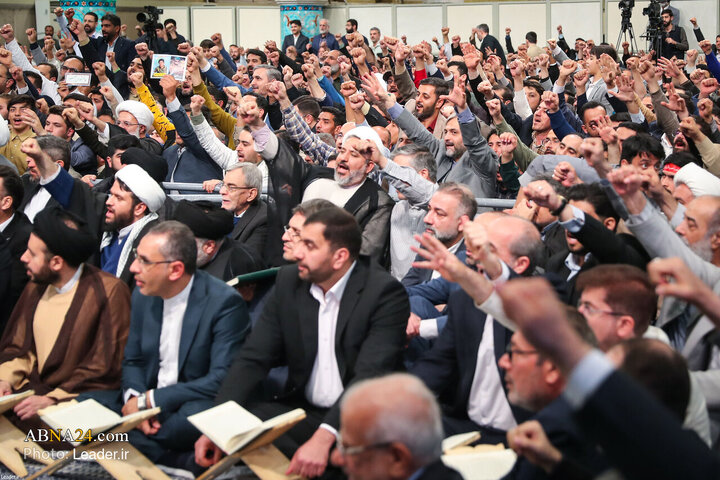 Photos: Quran recitation gathering held in presence of Imam Khamenei