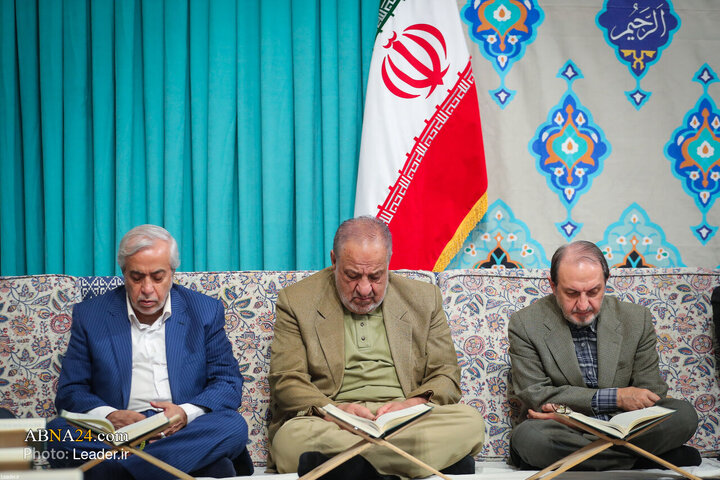 Photos: Quran recitation gathering held in presence of Imam Khamenei