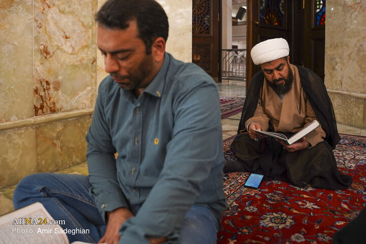 مراسم جزءخوانی و ترتیل خوانی قرآن کریم در حرم مطهر حضرت شاهچراغ (ع)