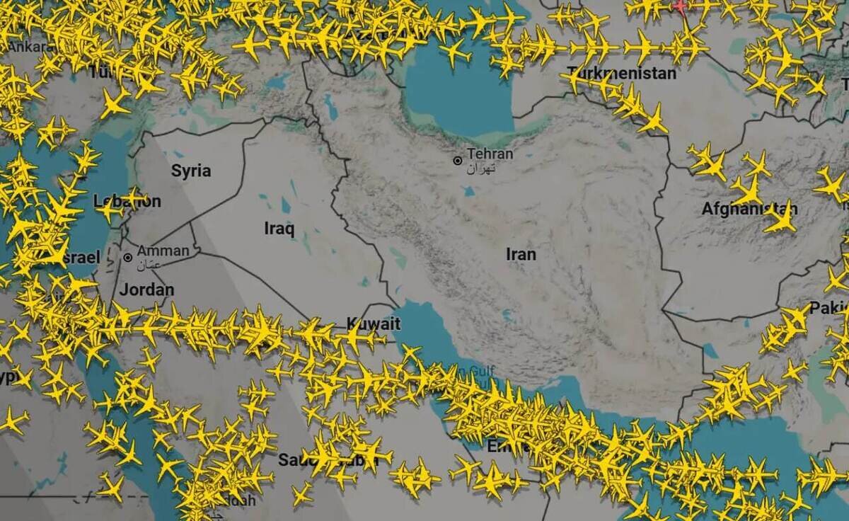 فضای هوایی کل کشور بسته شد