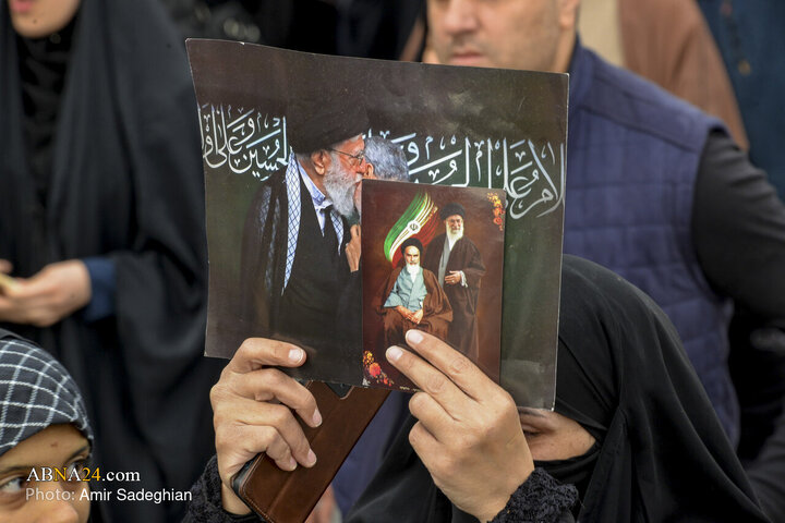 تجمع سوگواری شهادت رهبر معظم انقلاب در شیراز