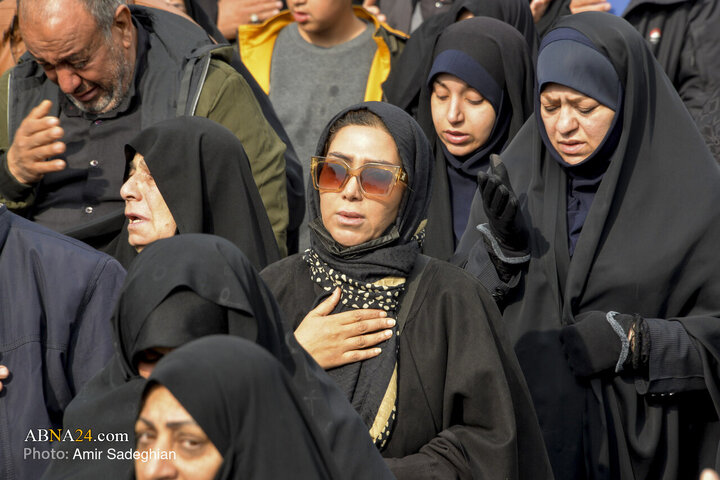 تجمع سوگواری شهادت رهبر معظم انقلاب در شیراز