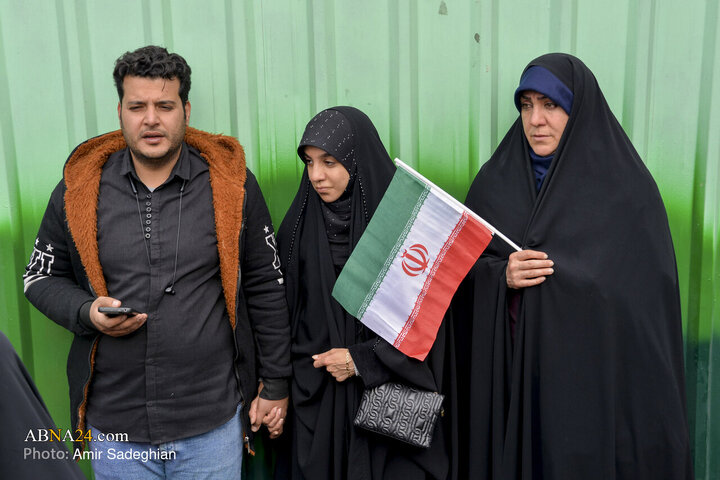 تجمع سوگواری شهادت رهبر معظم انقلاب در شیراز