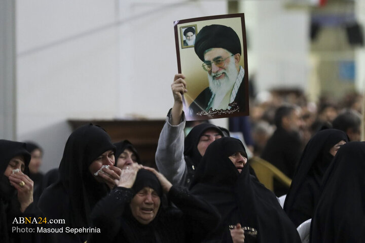 تجمع سوگواران رهبر شهید انقلاب در تبریز