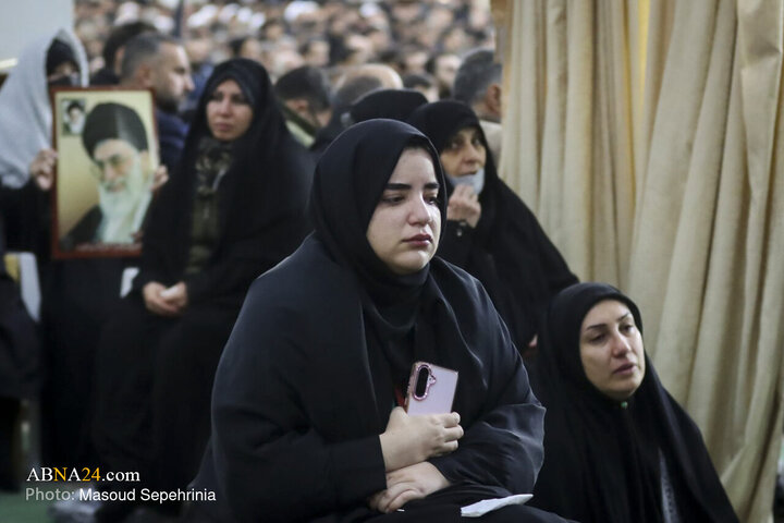 تجمع سوگواران رهبر شهید انقلاب در تبریز